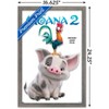 Trends International Disney Moana 2 - Heihei and Pua Feature Series Framed Wall Poster Prints - 3 of 4