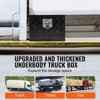 VEVOR Underbody Truck Box, 18" x 12" x 14" Pickup Storage Box, Heavy Duty Aluminum Diamond Plate Tool Box with Lock and Keys - 3 of 4