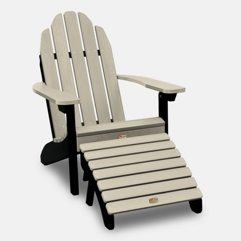 Mountain Bluff Essential Patio Adirondack Chair With Ottoman