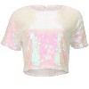 VENUS Womens Stretch Sequin Top - 4 of 4