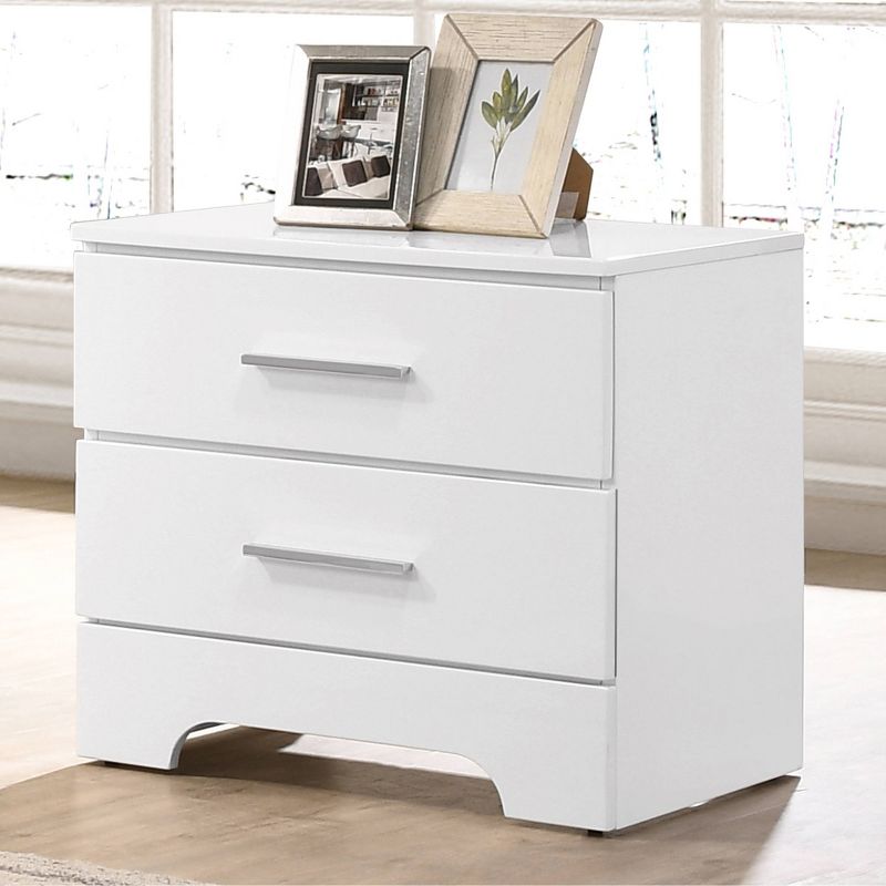 Spyna 2 Drawers Nightstand - HOMES: Inside + Out, 2 of 7