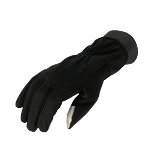 Christmas Central Men's Black Softshell Winter Touchscreen Commuter Gloves - Medium - 1 of 2