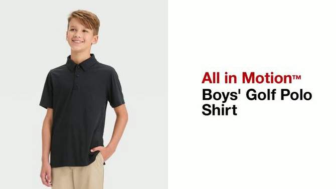Boys&#39; Golf Polo Shirt - All In Motion™, 2 of 5, play video