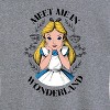 Women's - Alice In Wonderland - Meet Me In Wonderland Short Sleeve Graphic T-Shirt - 2 of 4