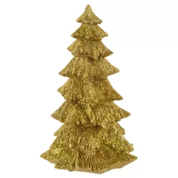 Northlight 6" Gold Glittered Christmas Tree Decoration