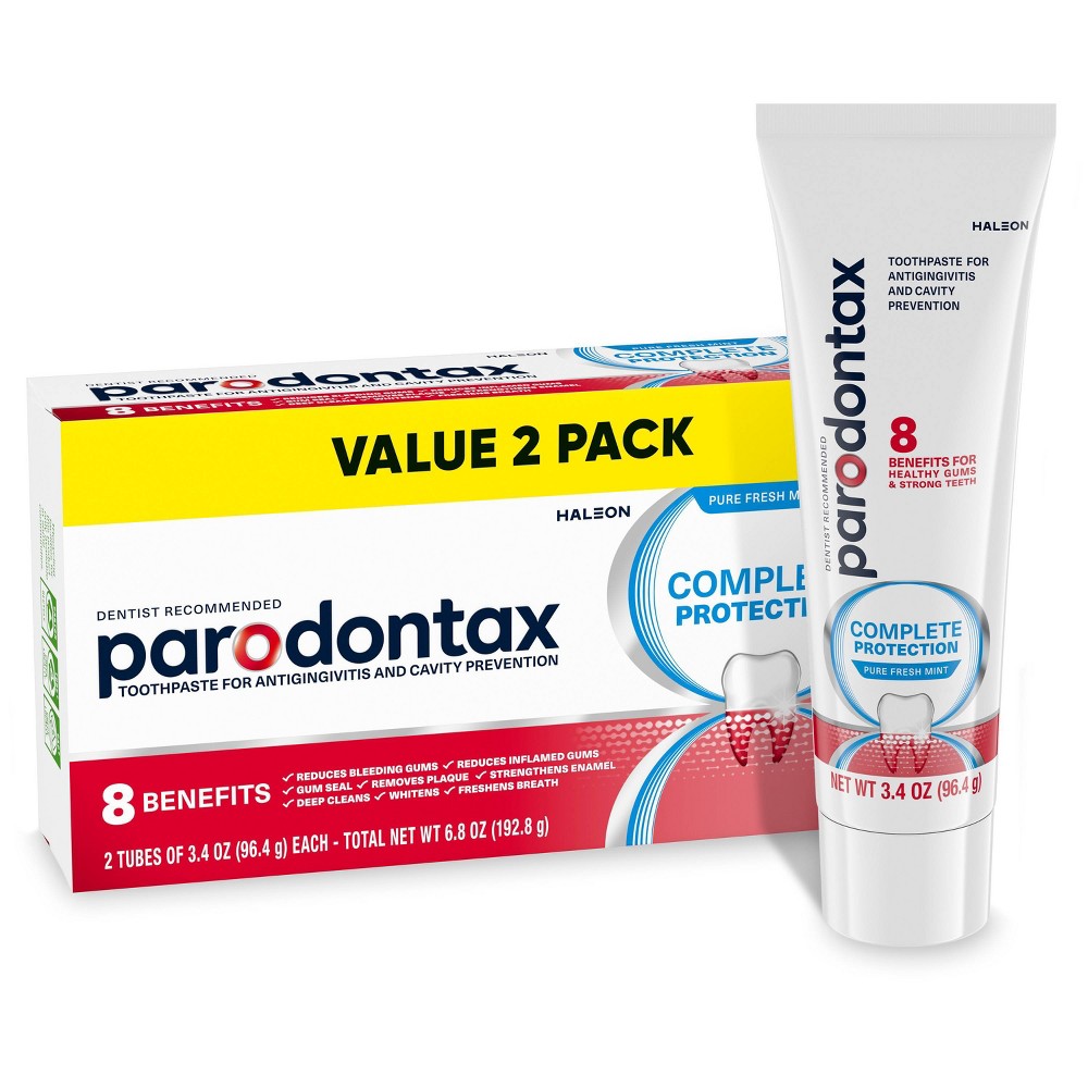 Photos - Toothpaste / Mouthwash Parodontax Complete Extra Fresh Fluoride Toothpaste - 2ct/3.4oz 