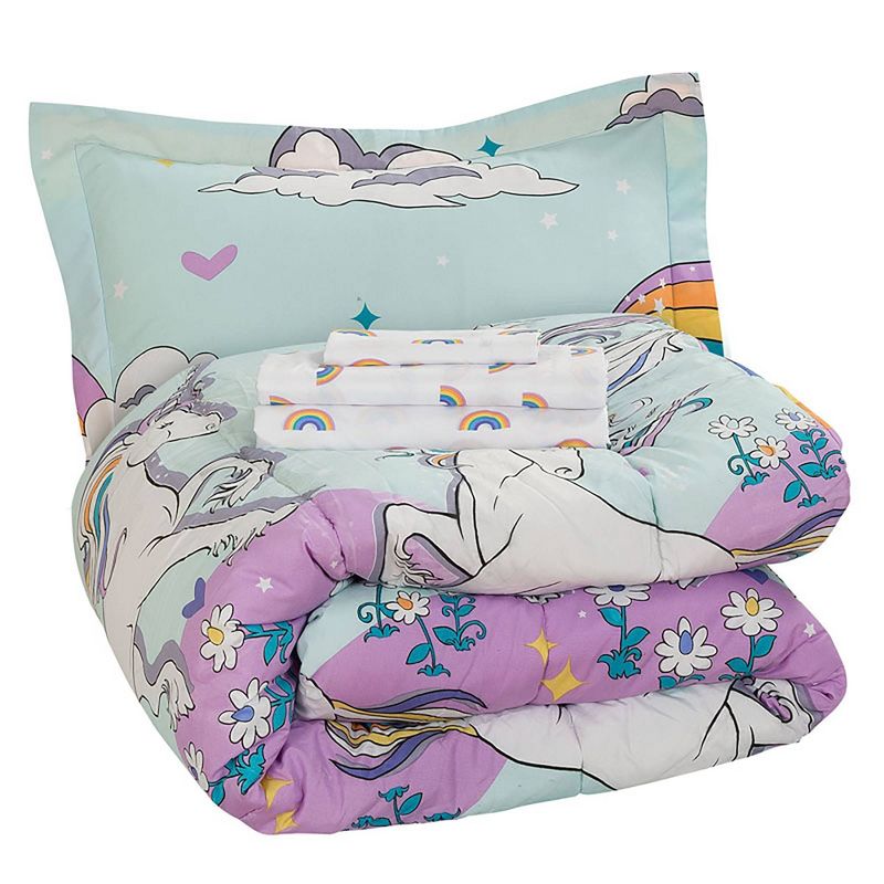Magical Unicorn Super Soft Bed in a Bag - Kidz Mix, 4 of 10