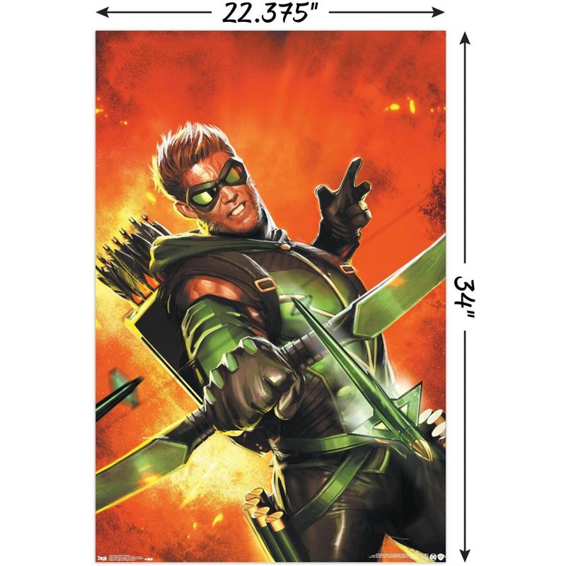 Trends International DC Comics - Green Arrow - Explosion Unframed Wall Poster Prints, 3 of 7