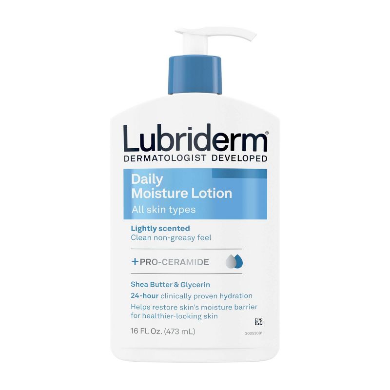 Lubriderm Daily Moisture Body &#38; Hand Lotion For Dry Skin with Pro Vitamin B5 - Scented - 16oz, 3 of 11
