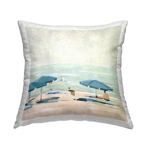 Stupell Industries Coastal Summer Beach Shore, 18 x 18 - 1 of 3