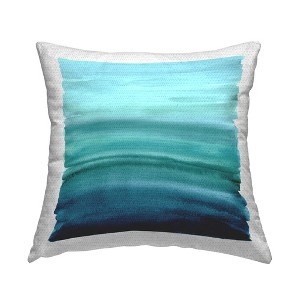 Stupell Industries Brushed Turquoise Gradient - 1 of 3