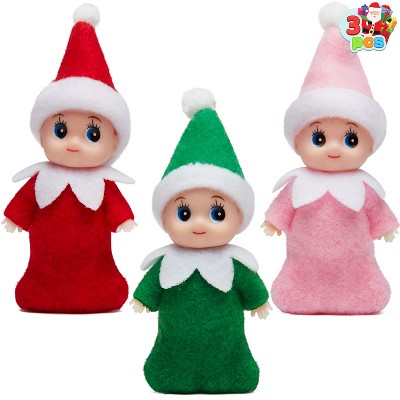 Joyfy Christmas Stocking Stuffer Poseable Tiny Elf Dolls – Interactive Christmas Decor