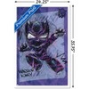 Trends International Marvel Black Panther - Scribble Framed Wall Poster Prints - 3 of 4