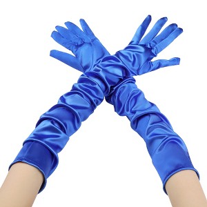 INSPIRE CHIC Women's Satin Extra Long Gloves - 1 of 4