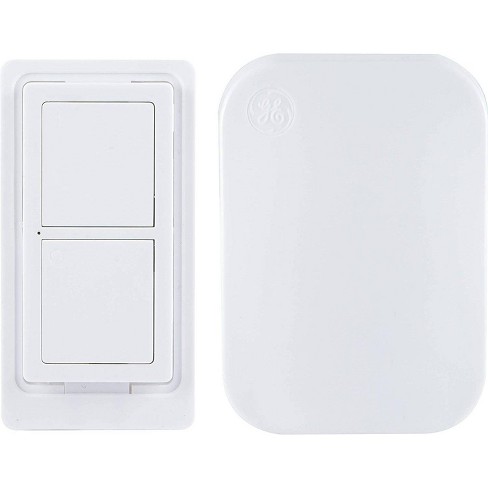 GE mySelectSmart Wireless Remote Control Light Switch 1 Outlet White