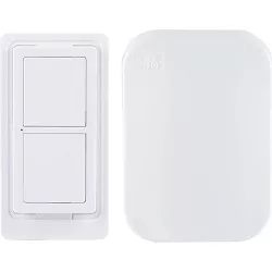 GE mySelectSmart Wireless Remote Control Light Switch 1 Outlet White