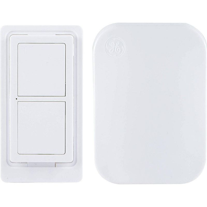 GE mySelectSmart Wireless Remote Control Light Switch 1 Outlet White, 1 of 8