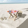 June Journal Sweet Whimsy Shapes Pattern Folding Stool - Deny Designs - 3 of 3