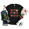 Simply Sage Market Women's Coquette Christmas Chicken Short Sleeve Graphic Tee - 3 of 4