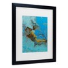 Trademark Fine Art Oliver Nolan Caribbean Blue I Matted Framed Art - 3 of 4