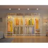 VIPEK V2L Garment Rack with Dimmable LED Lights,3000K Warm White, Portable Closet Wardrobe Freestanding Metal Clothing Rack for Hanging Clothes - 4 of 4
