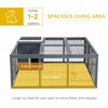 Rabbit Hutch, Waterproof Rabbit House for Small Animals - 4 of 4