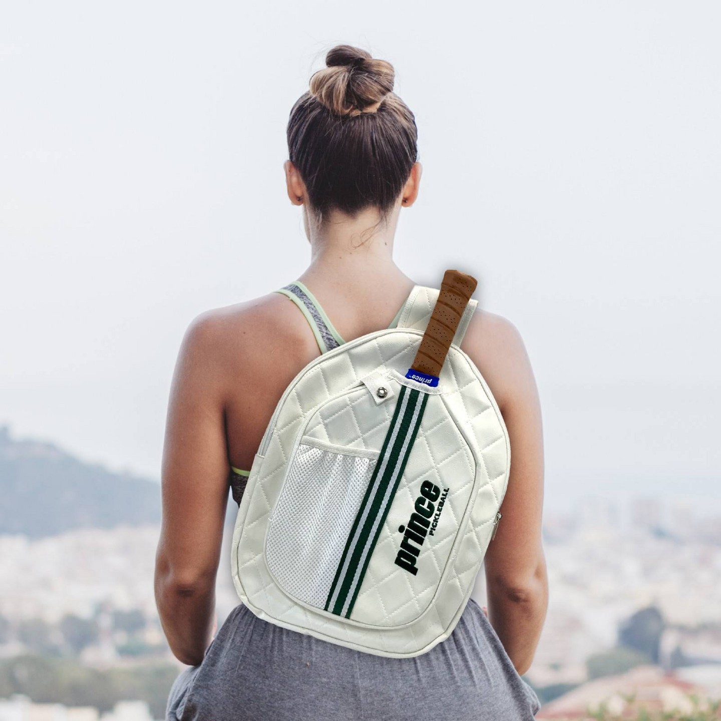 Сумка Prince Sports Multi-Sport 15.2'' Racket Sling Pack- White — фото 2