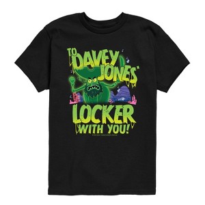 Boys' - Spongebob Squarepants - Spongebob: The Search For Squarepants To Davey Jones Locker Short Sleeve Graphic T-Shirt - 1 of 4
