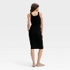 Women's Knit Button-Front Midi Dress - A New Day™ - 2 of 3