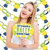 Big Dot of Happiness Let's Rally - Pickleball - Banner and Photo Booth Decorations - Birthday or Retirement Party Supplies Kit - Doterrific Bundle - 2 of 4