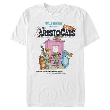 Men's Aristocats Movie Poster Meet The Cats T-Shirt