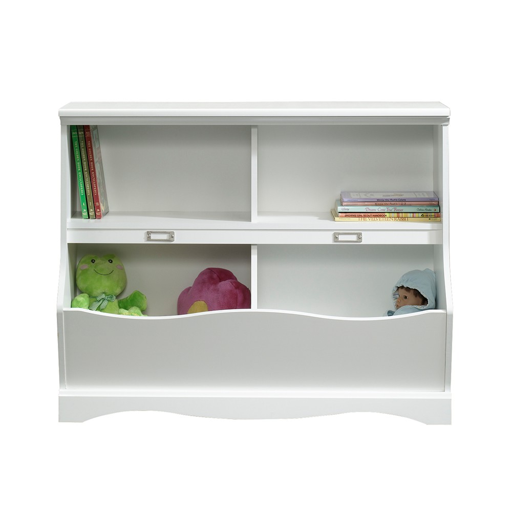 Sauder Pogo Bookcase/Footboard - Soft White -  414436