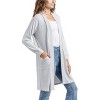 Hello Mello Women’s Cuddleblend Lounge Open Front Cardigan - 2 of 3