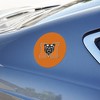 Mercer University Primary Logo Automotive Car Refrigerator Locker Vinyl Circle Magnet - 3 of 4