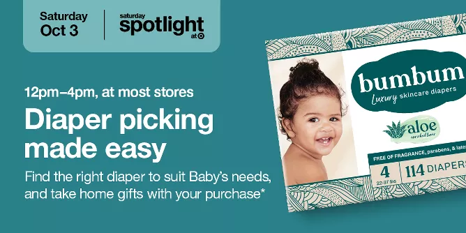 Target Diaper Picking Made Easy Store Event