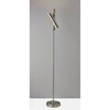 Adesso Vega Torchiere Steel (Includes LED Light Bulb): Modern Touch Sensor, ETL Listed, 1800 Lumens - 2 of 3