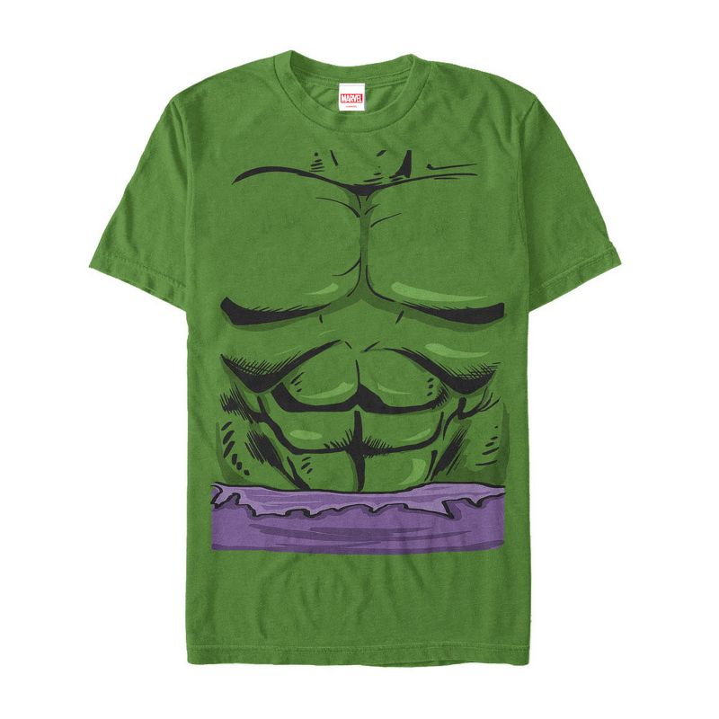Men's Marvel Halloween Hulk Classic Costume T-Shirt, 1 of 6