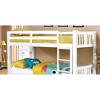 Twin Over Twin Wooden Bunk Bed with Ladder Rails - 4 of 4