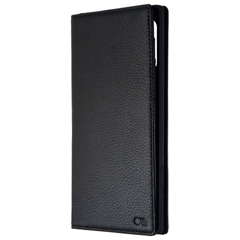 Case-Mate Genuine Leather Wallet Folio Case for Galaxy (Note10+) - Black, 1 of 2