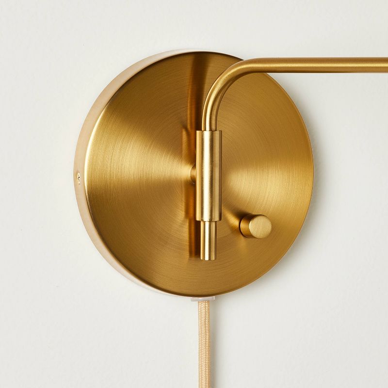 Wall Sconce with Horizontal Arm Brass - Threshold&#8482; designed with Studio McGee, 5 of 6