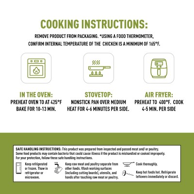 Gourmet Specialty Foods Thai Style Green Curry Chicken Breast Boneless Protein Bites - 16oz