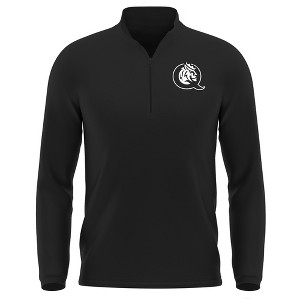 Men's Queens University of Charlotte Adult Active Sport 1/4 Zip Pullover Left Chest Logo - 1 of 4