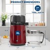 Stainless Steel Water Distiller 4L 750W with Glass Jug, Gold/Red/Silver - 3 of 4