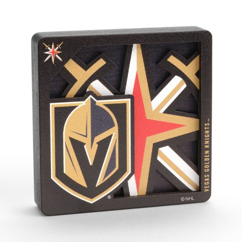 Nhl Vegas Golden Knights 3d Logo Series Magnet Target