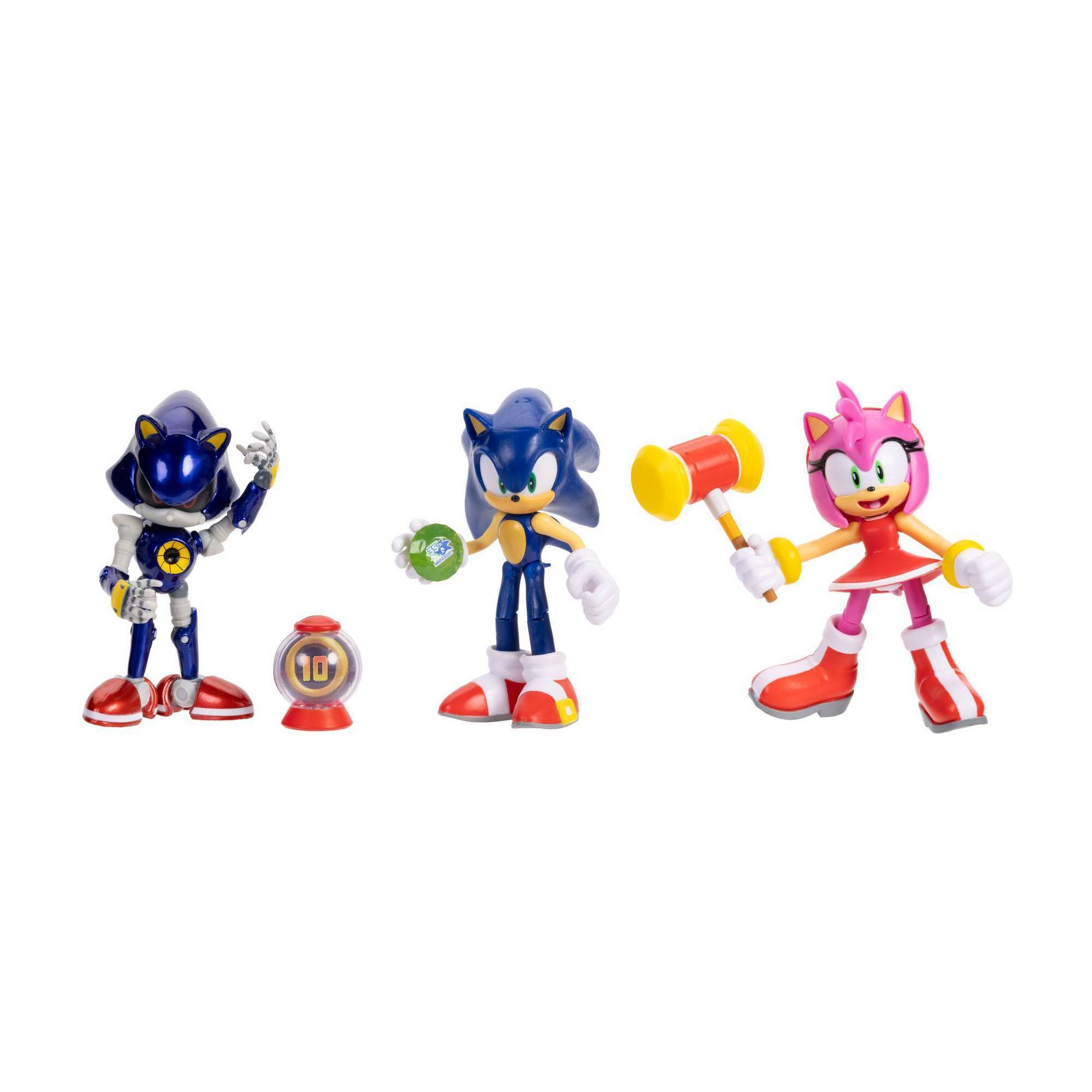 Sonic THe Hedgehog 35th Anniversary 3 Pack Exclusive