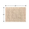 Knightsbridge Summer Tile 220 GSF Non Skid Back Bath Rug - 24" x 40" - 2 of 4