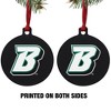 Binghamton University Logo Aluminum Holiday Christmas Tree Ornament - 2 of 4