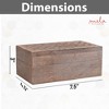 Mela Artisans Storage Box Scallop - 3 of 4