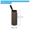 Unique Bargains Neoprene Insulated Water Bottle Sleeve with Finger Strap 2.56"x7.09" 4 Pcs - 2 of 4