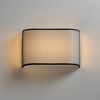 Maxim Lighting Prime 1 - Light Wall Light in  Black Organza - 4 of 4